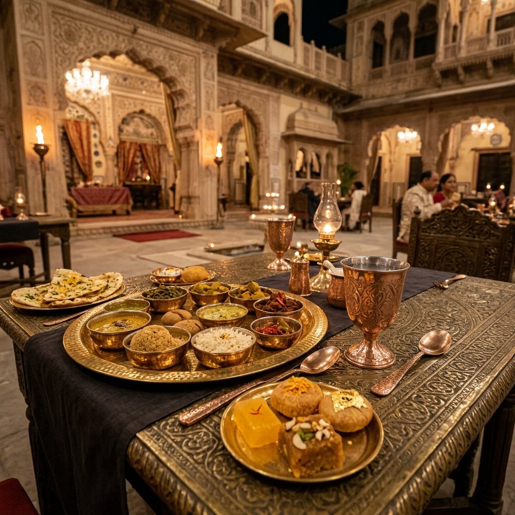 Royal Gold Thali Feast